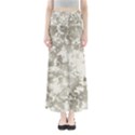 Wall Rock Pattern Structure Dirty Full Length Maxi Skirt View1