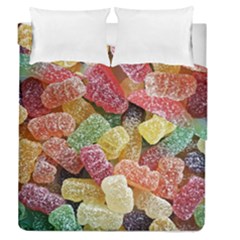 Jelly Beans Candy Sour Sweet Duvet Cover Double Side (queen Size)