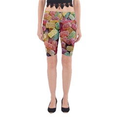 Jelly Beans Candy Sour Sweet Yoga Cropped Leggings by BangZart
