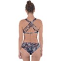 Leaf Leaves Autumn Fall Brown Criss Cross Bikini Set View2