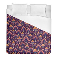 Abstract Background Floral Pattern Duvet Cover (full/ Double Size) by BangZart