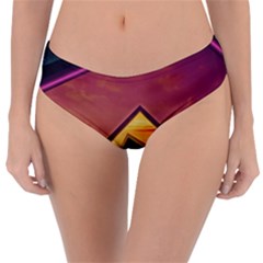 The Rainbow Bridge Of A Thousand Fractal Colors Reversible Classic Bikini Bottoms by jayaprime