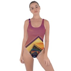 The Rainbow Bridge Of A Thousand Fractal Colors Bring Sexy Back Swimsuit by jayaprime