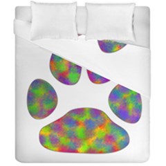 Paw Duvet Cover Double Side (california King Size)