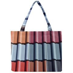 Shingle Roof Shingles Roofing Tile Mini Tote Bag