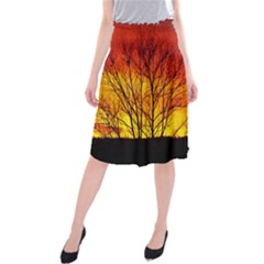 Sunset Abendstimmung Midi Beach Skirt