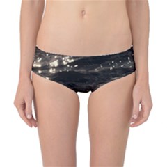 Lake Water Wave Mirroring Texture Classic Bikini Bottoms