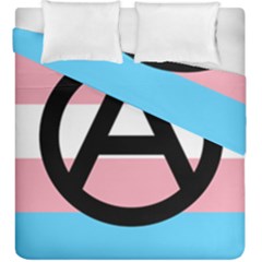 Anarchist Pride Duvet Cover Double Side (king Size) by TransPrints