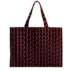 Chain Rusty Links Iron Metal Rust Zipper Mini Tote Bag