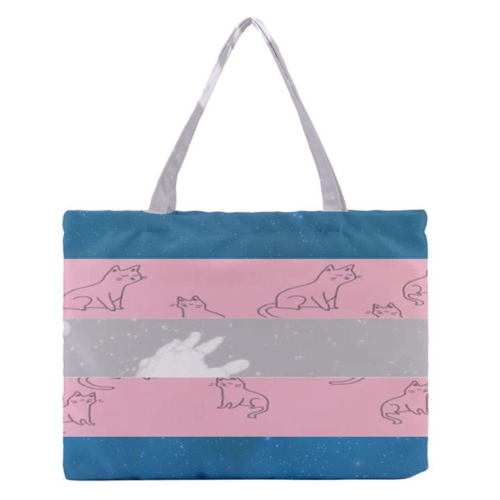 Pride Flag Medium Zipper Tote Bag