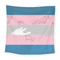 Pride Flag Square Tapestry (large) by TransPrints