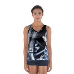 Motorcycle Details Women s Sport Tank Top 