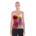 Flowers Gerbera Floral Spring Spaghetti Strap Top View1
