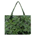 Texture Leaves Light Sun Green Medium Tote Bag View1