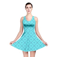 Pattern Background Texture Reversible Skater Dress