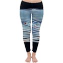 Wave Concentric Waves Circles Water Classic Winter Leggings View1