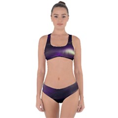 The Northern Lights Nature Criss Cross Bikini Set by BangZart