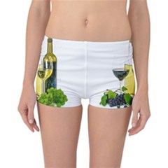 White Wine Red Wine The Bottle Reversible Boyleg Bikini Bottoms