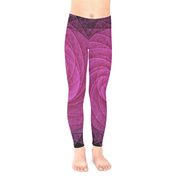 Purple Background Scrapbooking Abstract Kids  Legging