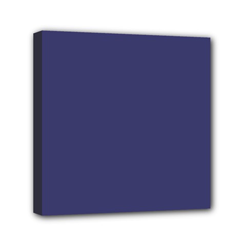 USA Flag Blue Royal Blue Deep Blue Mini Canvas 6  x 6 
