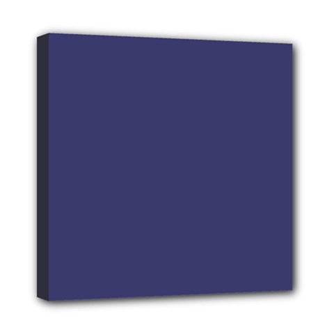 USA Flag Blue Royal Blue Deep Blue Mini Canvas 8  x 8 
