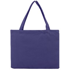 USA Flag Blue Royal Blue Deep Blue Mini Tote Bag