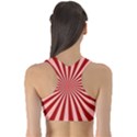 Sun Background Optics Channel Red Sports Bra View2