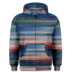 Background Horizontal Lines Men s Zipper Hoodie by BangZart