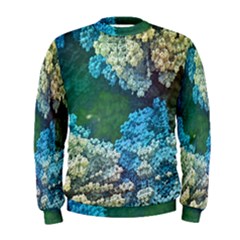 Fractal Formula Abstract Backdrop Men s Sweatshirt