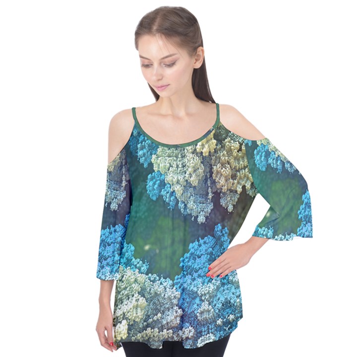 Fractal Formula Abstract Backdrop Flutter Tees