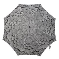 Pattern Motif Decor Hook Handle Umbrellas (medium) by BangZart