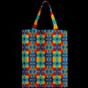 Pop Art Abstract Design Pattern Zipper Classic Tote Bag View2