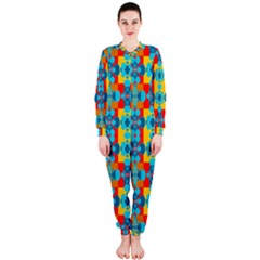 Pop Art Abstract Design Pattern Onepiece Jumpsuit (ladies)  by BangZart