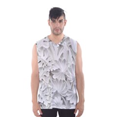 Pattern Motif Decor Men s Basketball Tank Top