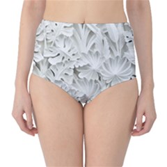 Pattern Motif Decor High-waist Bikini Bottoms