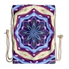 Mandala Art Design Pattern Drawstring Bag (large)
