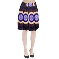 Mandala Art Design Pattern Pleated Skirt