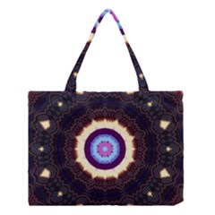 Mandala Art Design Pattern Medium Tote Bag by BangZart