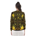 Abstract Glow Kaleidoscopic Light Hooded Wind Breaker (Women) View2