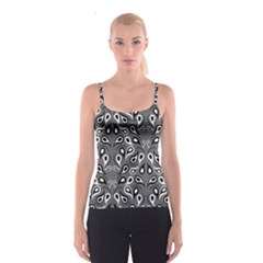 Paisley Pattern Paisley Pattern Spaghetti Strap Top