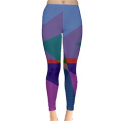 Abstract #415 Tipping Point Leggings 