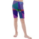 Abstract #415 Tipping Point Kids  Mid Length Swim Shorts View1