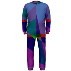 Abstract #415 Tipping Point Onepiece Jumpsuit (men)  by RockettGraphics