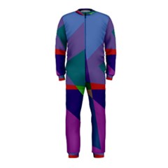 Abstract #415 Tipping Point Onepiece Jumpsuit (kids) by RockettGraphics