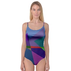 Abstract #415 Tipping Point Camisole Leotard  by RockettGraphics