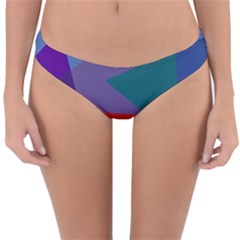 Abstract #415 Tipping Point Reversible Hipster Bikini Bottoms by RockettGraphics