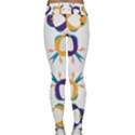 Pattern Circular Birds Classic Yoga Leggings View2