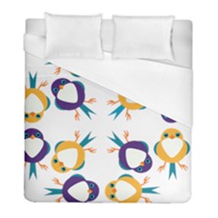 Pattern Circular Birds Duvet Cover (full/ Double Size) by BangZart