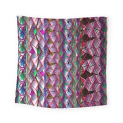 Textured Design Background Pink Wallpaper Of Textured Pattern In Pink Hues Square Tapestry (small)