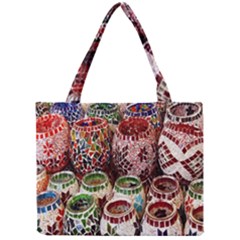 Colorful Oriental Candle Holders For Sale On Local Market Mini Tote Bag by BangZart